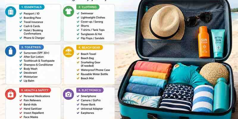 Travel Case For Beach Holiday