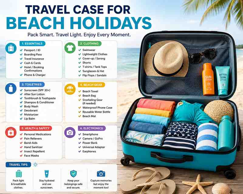 Travel Case For Beach Holiday